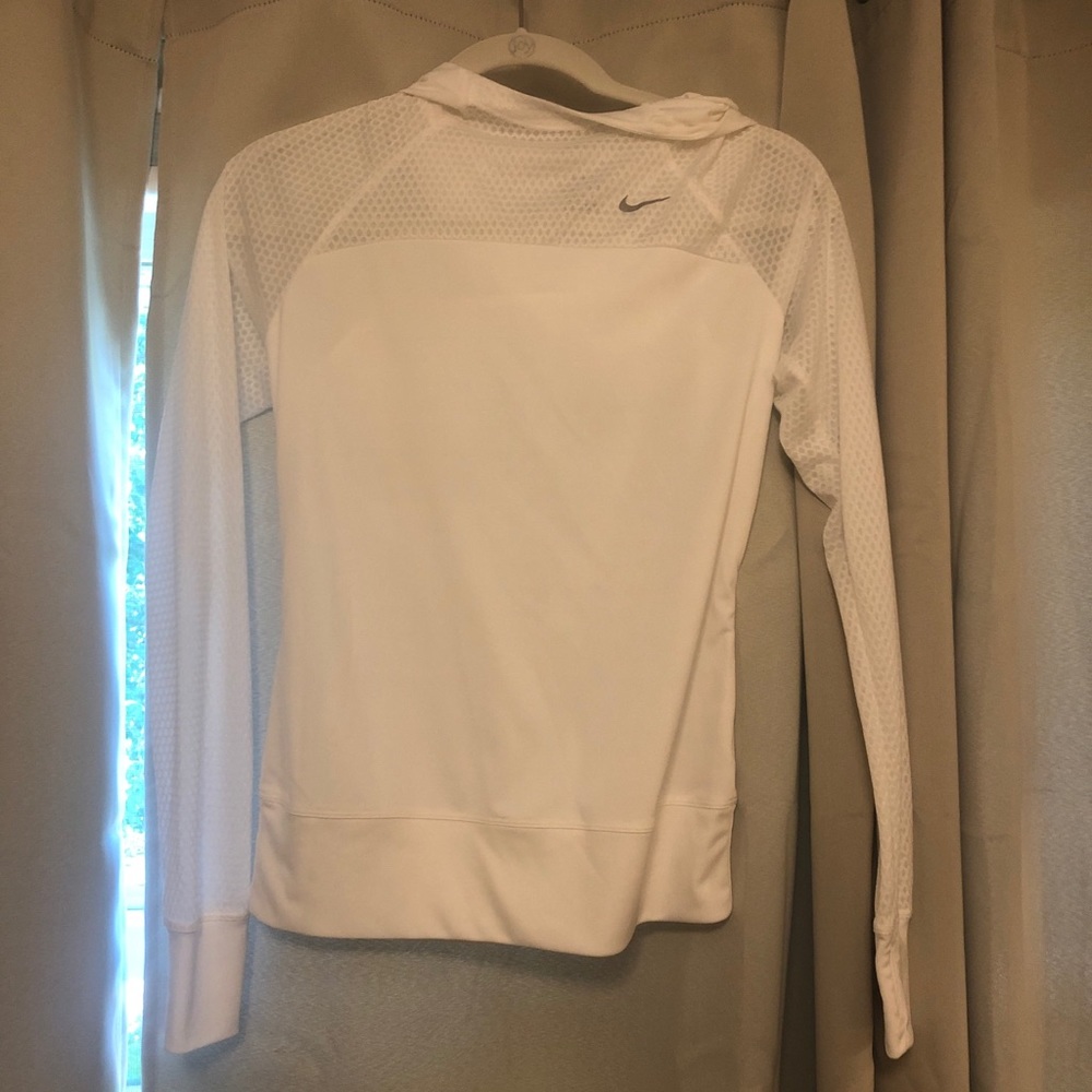 Nike athletic top with hood
